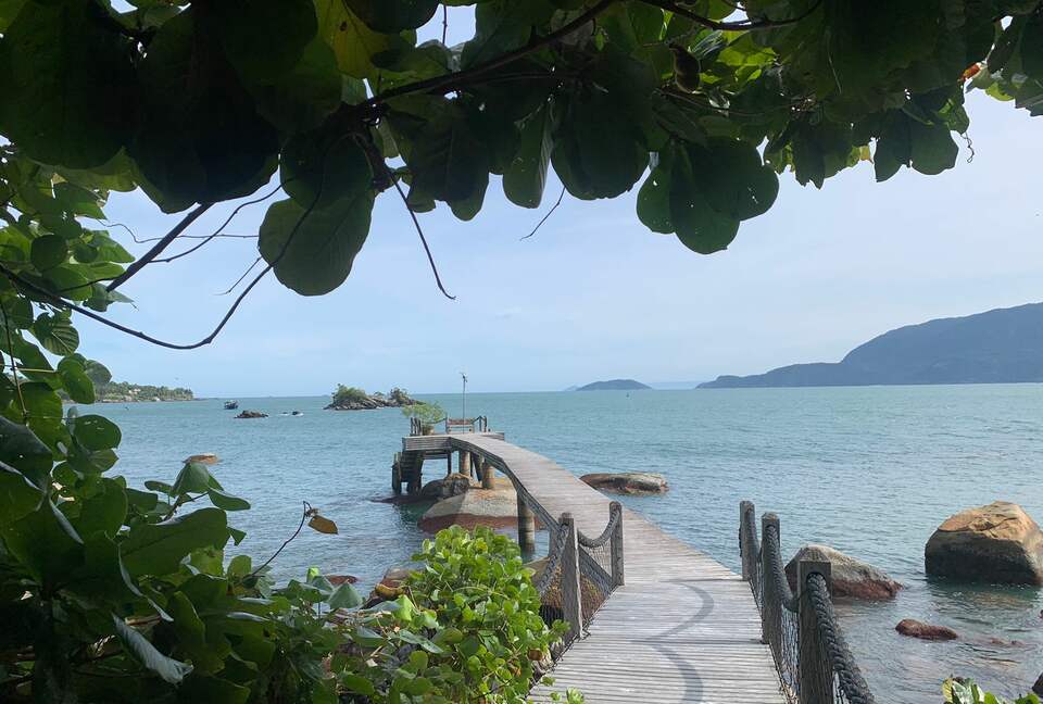 Sunset Elegance on Baía da Praia do Julião - Ilhabela, Brazil