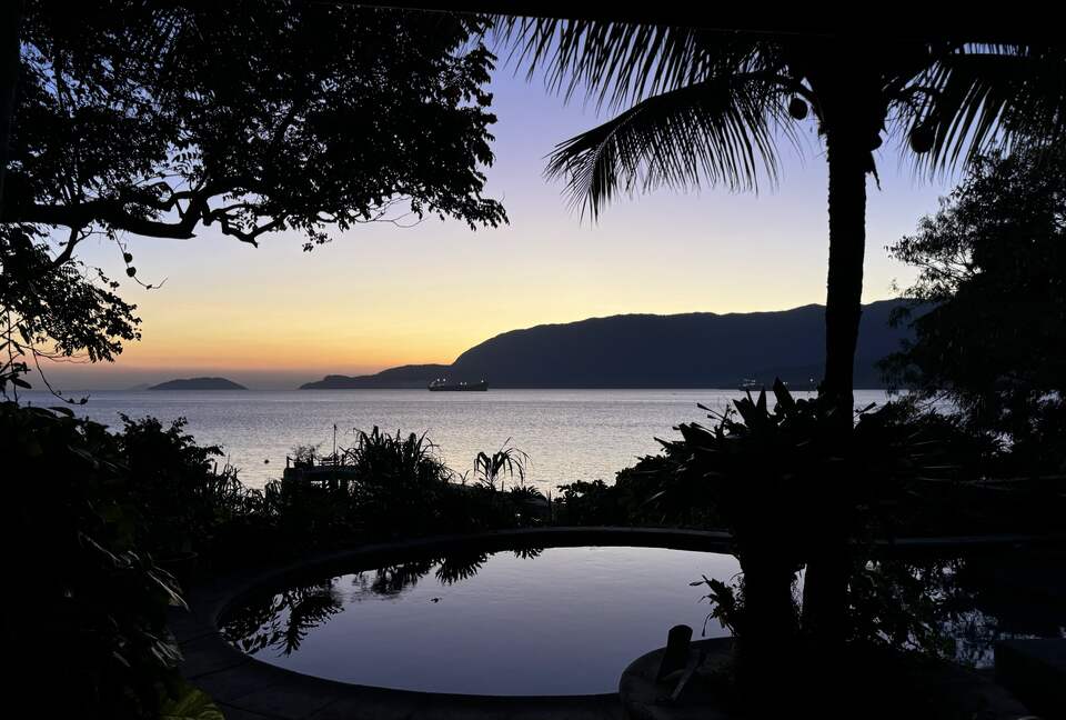 Sunset Elegance on Baía da Praia do Julião - Ilhabela, Brazil