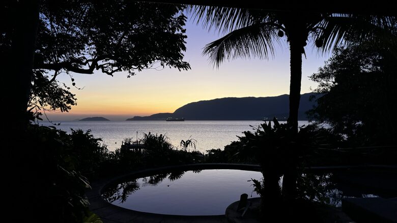 Sunset Elegance on Baía da Praia do Julião - Ilhabela, Brazil