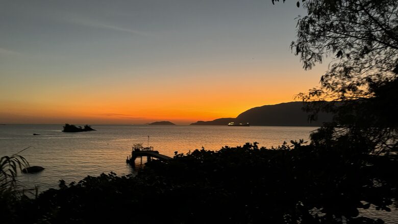 Sunset Elegance on Baía da Praia do Julião - Ilhabela, Brazil