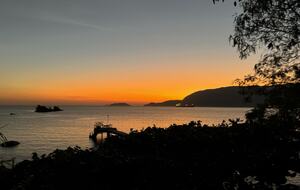 Sunset Elegance on Baía da Praia do Julião - Ilhabela, Brazil