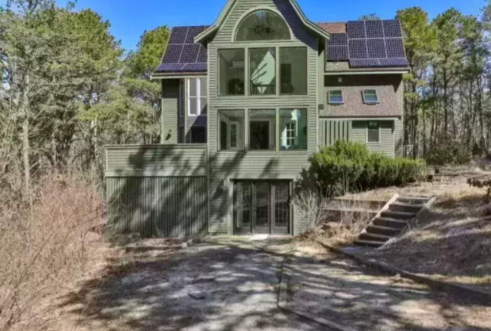 Woodland Hideaway with Modern Design & Beach Access - Wellfleet, Massachusetts