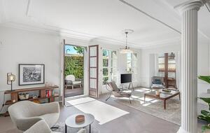 Open plan living area