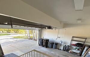 Garage. Fits an SUV or truck without a roof top rack