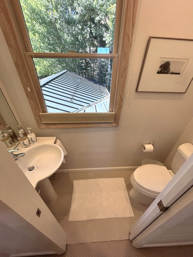 Shared bathroom upstairs