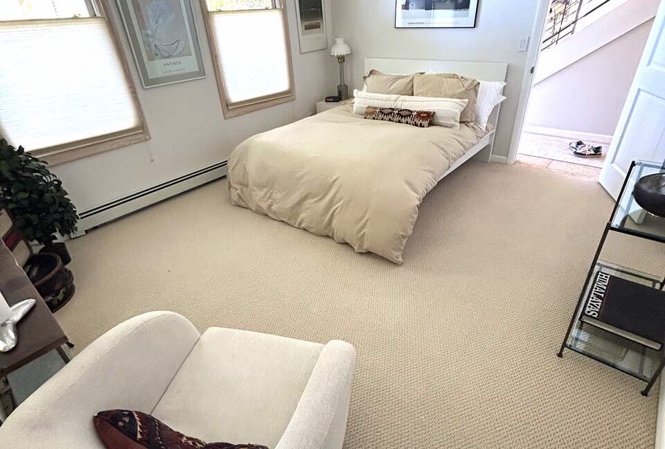 downstairs queen with own bathroom