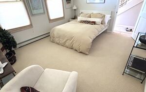 downstairs queen with own bathroom