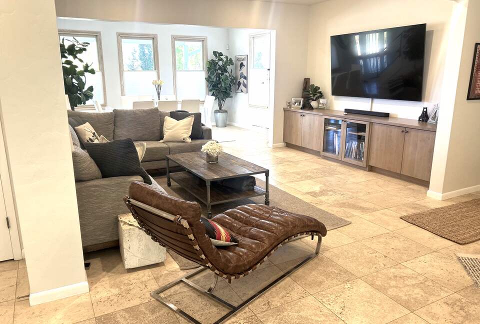 Living room open floor plan