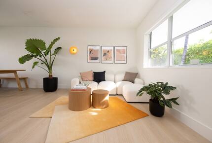 Stylish 2BR Miami Retreat with Botanical Interiors & Backyard Oasis - Miami, Florida