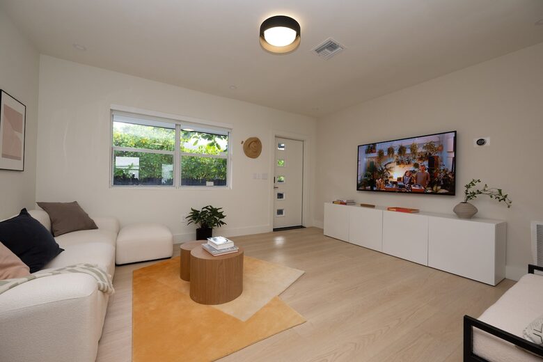 Stylish 2BR Miami Retreat with Botanical Interiors & Backyard Oasis - Miami, Florida