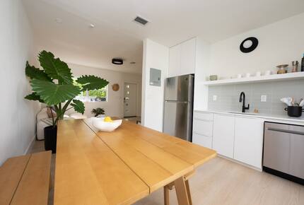 Stylish 2BR Miami Retreat with Botanical Interiors & Backyard Oasis - Miami, Florida