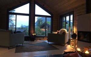 Scandinavian Elegance with Mountain & Lake Vistas - Hemsedal Municipality, Norway