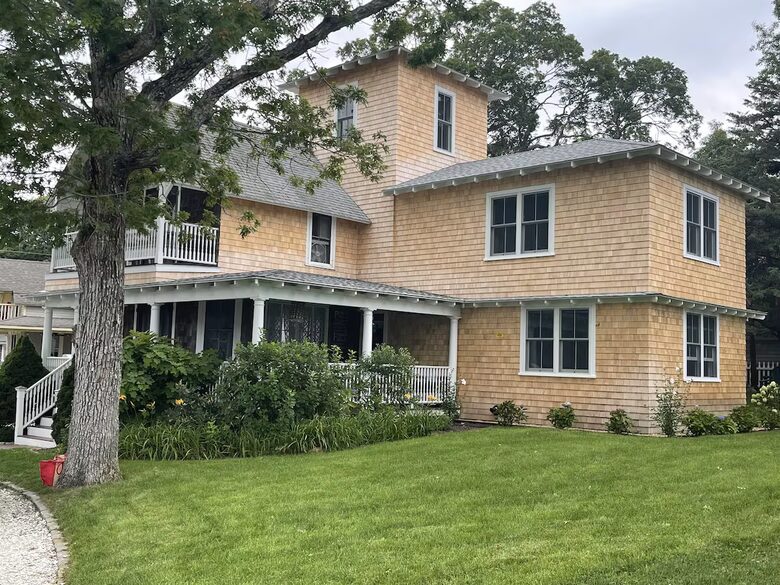 Exquisite East Chop Retreat with Harbor Views - Oak Bluffs, Massachusetts