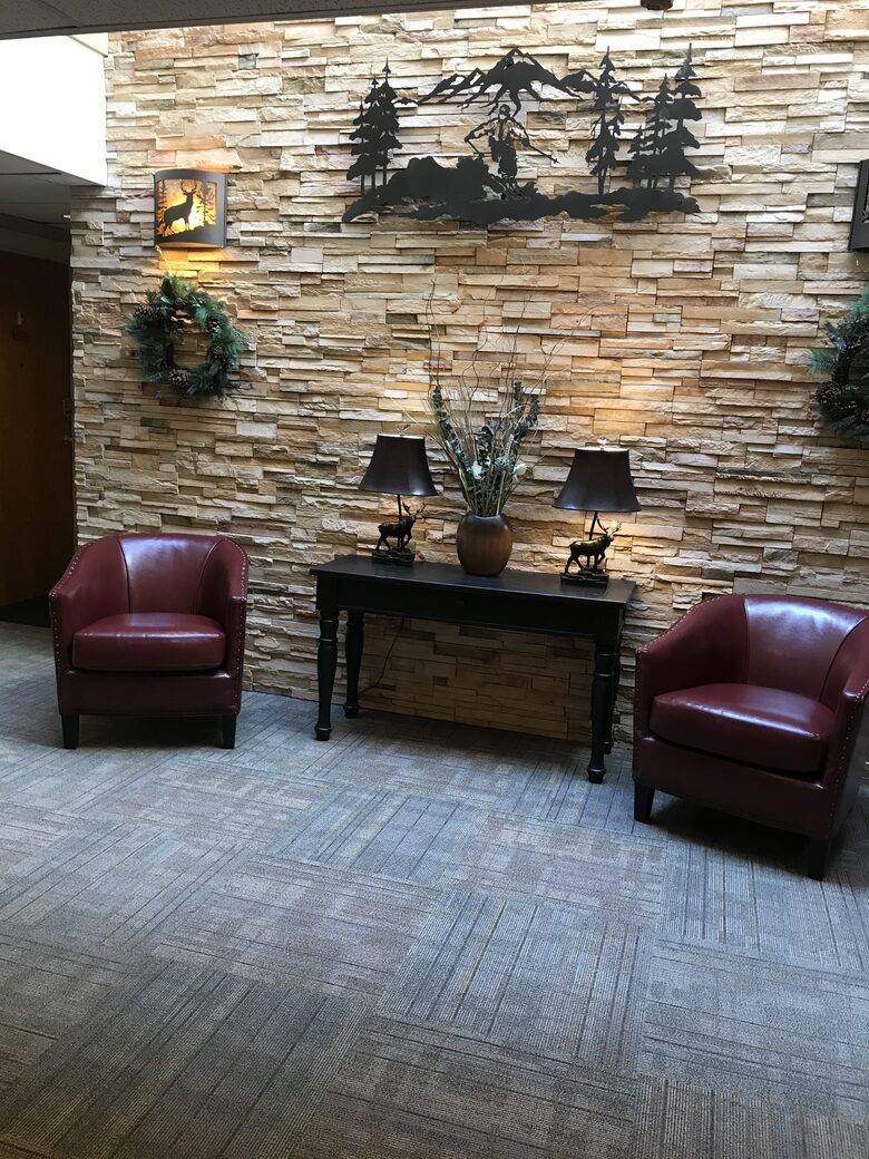 Lobby outside of condo