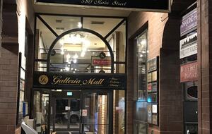 Entrance to the Secured Elevator