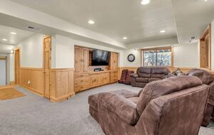Basement opens into garage. Indoor laundry