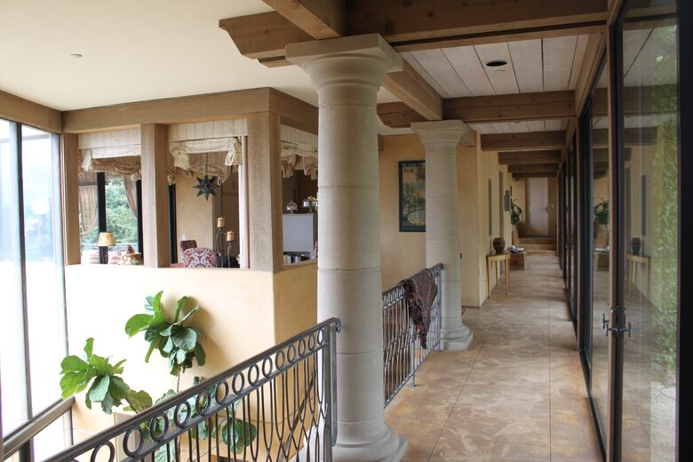 Artful Architecture Overlooking the San Francisco Bay - Tiburon, California