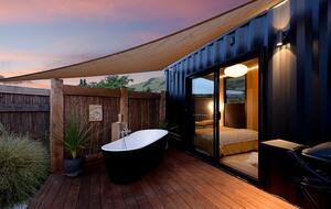 Boutique Mountain Cabin with Outdoor Bath | Glenorchy Escape - Glenorchy, New Zealand