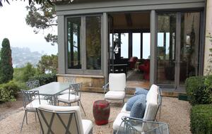 Artful Architecture Overlooking the San Francisco Bay - Tiburon, California