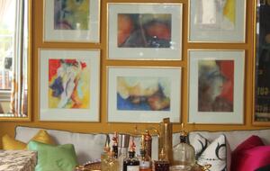 Artful Architecture Overlooking the San Francisco Bay - Tiburon, California