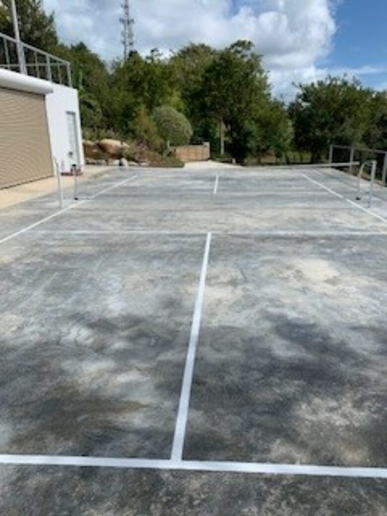 private, pristine pickleball court!