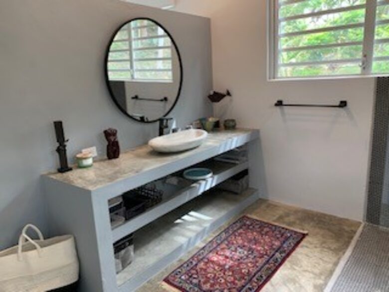 Private bathroom #2 with shower and toilet and closet