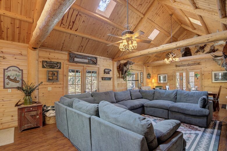 Arizona Mountain Retreat | Main House & Guest Cabin on 4+ Acres - Payson, Arizona