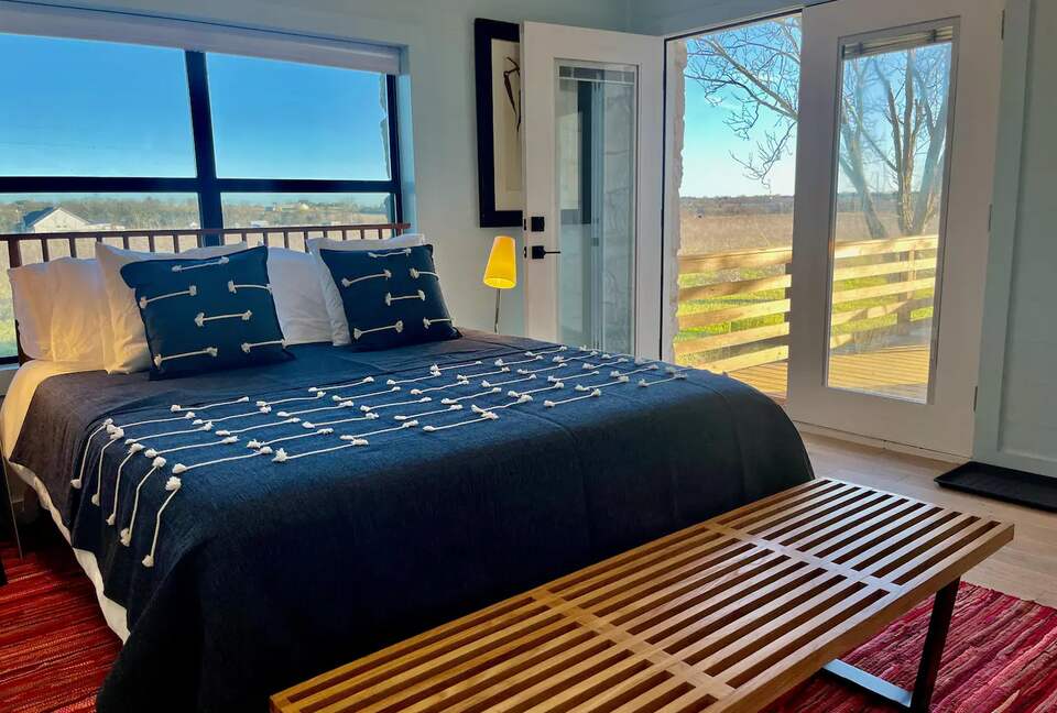 Hilltop Haven in Burton | Two Homes on 11 Acres - Burton, Texas