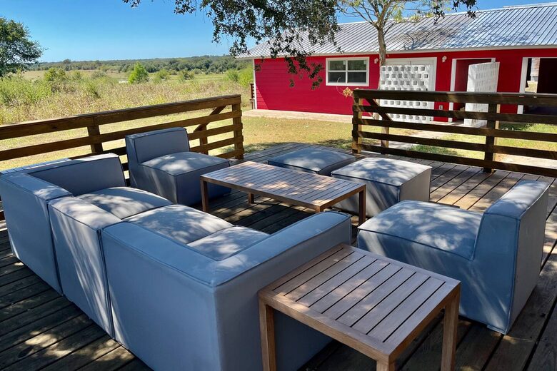 Hilltop Haven in Burton | Two Homes on 11 Acres - Burton, Texas