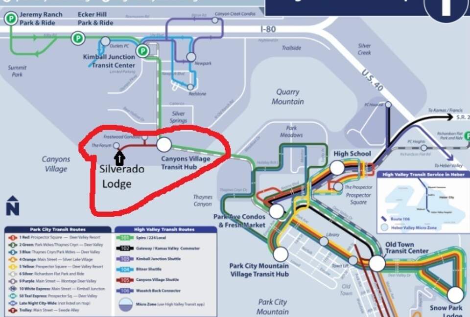 The public transit is free with front door service.