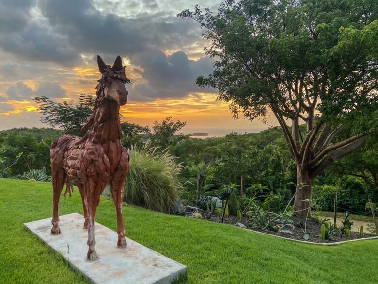 Luxury Hilltop Retreat with Pool, Terraces & Endless Horizons on an Island off an Island - Vieques, Puerto Rico