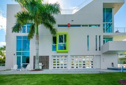 Five-Level Sarasota Luxury Home with Private Dock & Terraces - Sarasota, Florida