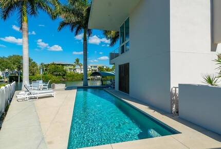 Five-Level Sarasota Luxury Home with Private Dock & Terraces - Sarasota, Florida