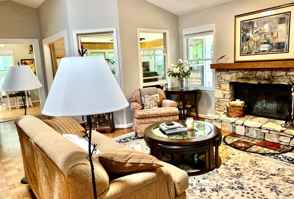 Wooded North Carolina Retreat with Creekside Trail - Brevard, North Carolina