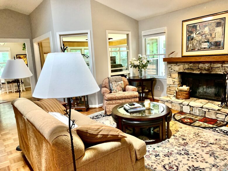 Wooded North Carolina Retreat with Creekside Trail - Brevard, North Carolina