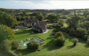 Rustic French Country Escape with Private Pool - Beaumont-du-Périgord, France