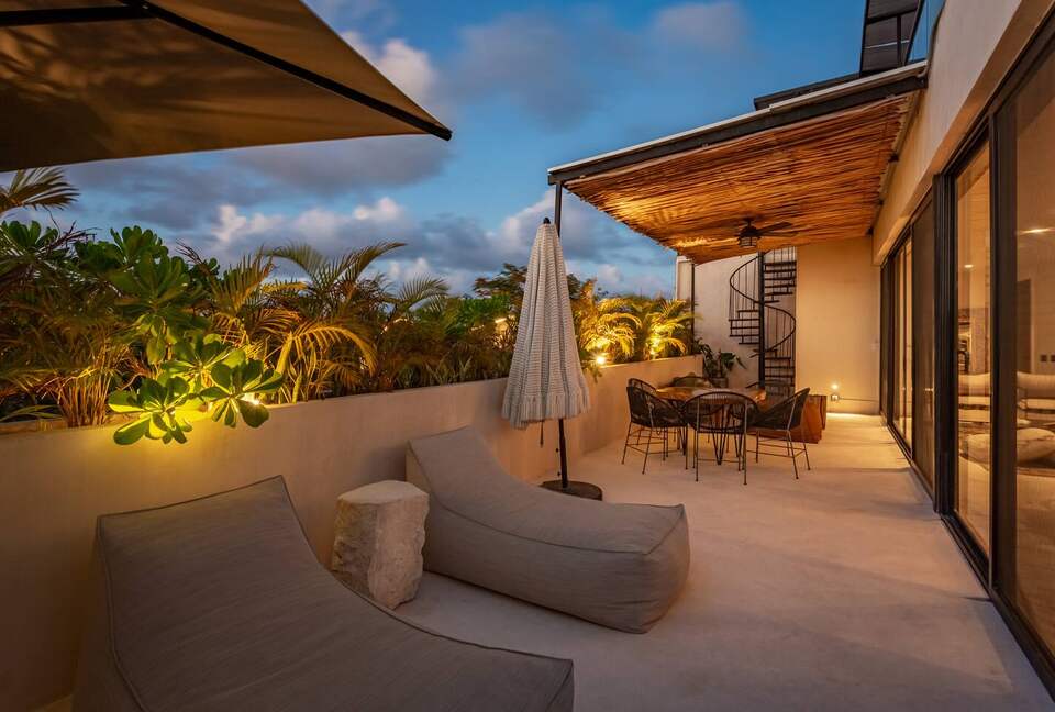 Refined Aldea Zama Penthouse with Rooftop Views - Tulum, Mexico