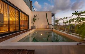Refined Aldea Zama Penthouse with Rooftop Views - Tulum, Mexico