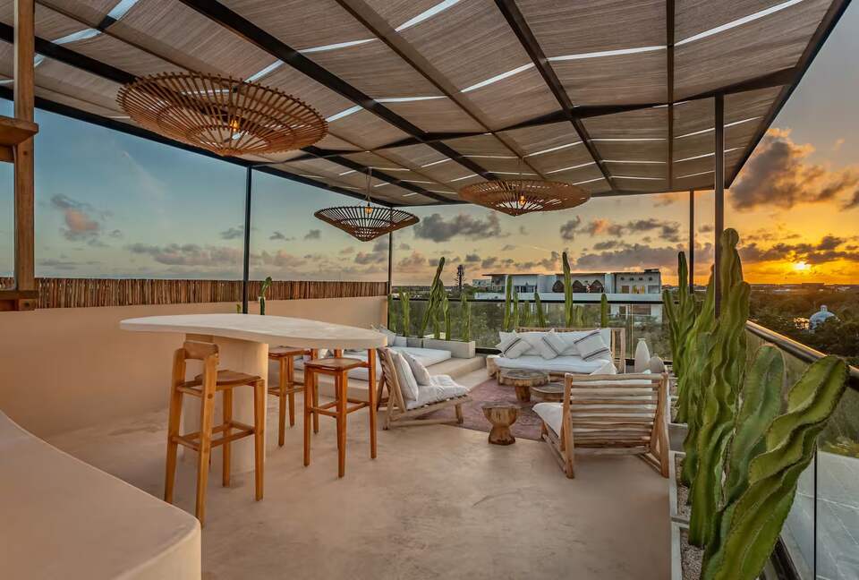 Refined Aldea Zama Penthouse with Rooftop Views - Tulum, Mexico