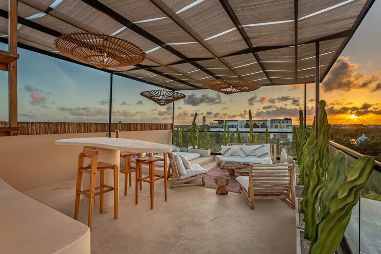 Refined Aldea Zama Penthouse with Rooftop Views - Tulum, Mexico