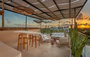 Refined Aldea Zama Penthouse with Rooftop Views - Tulum, Mexico