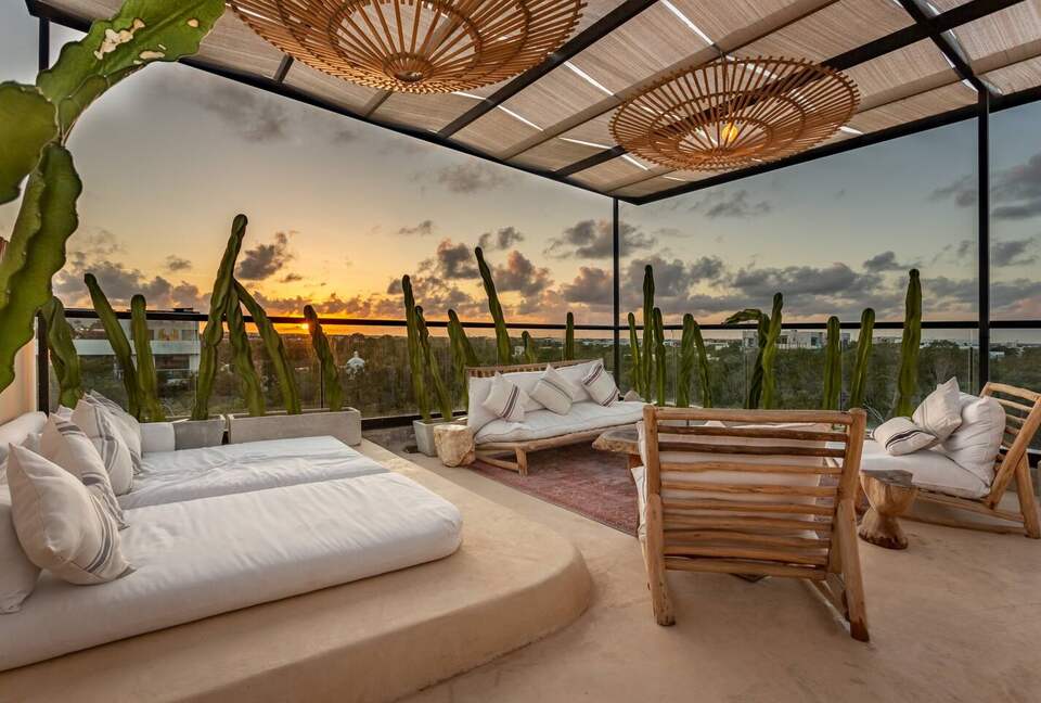 Refined Aldea Zama Penthouse with Rooftop Views - Tulum, Mexico