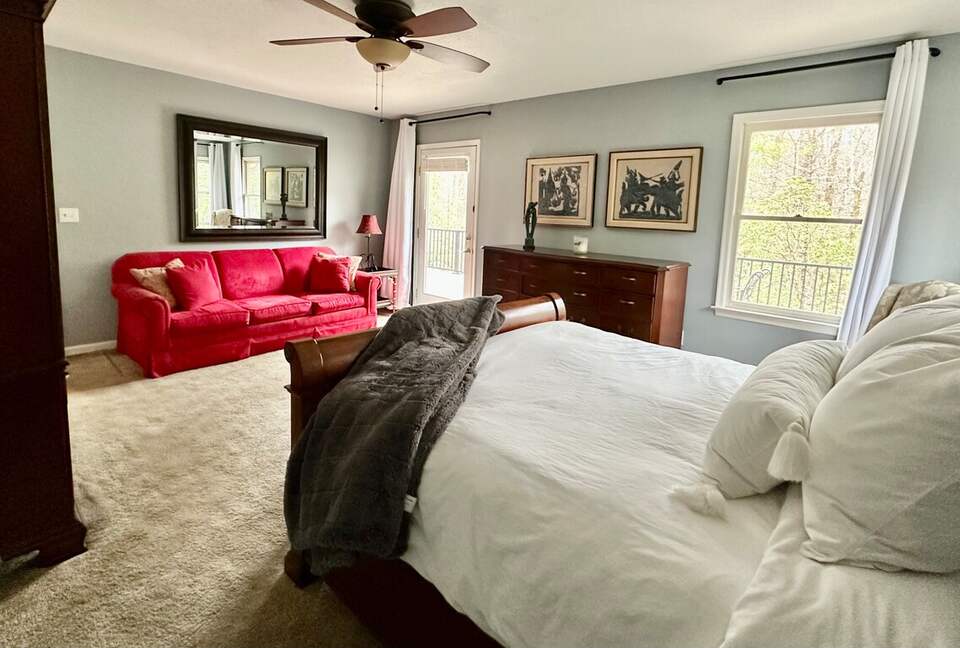 Wooded North Carolina Retreat with Creekside Trail - Brevard, North Carolina