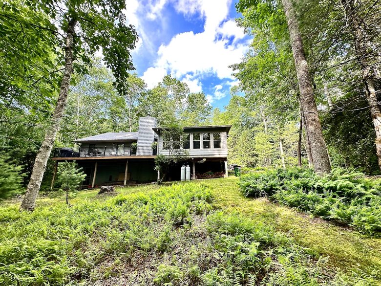 Wooded North Carolina Retreat with Creekside Trail - Brevard, North Carolina