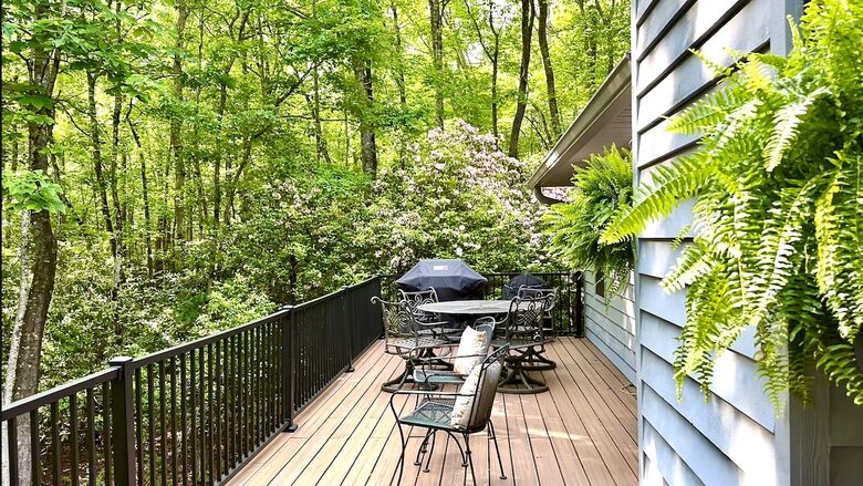 Wooded North Carolina Retreat with Creekside Trail - Brevard, North Carolina