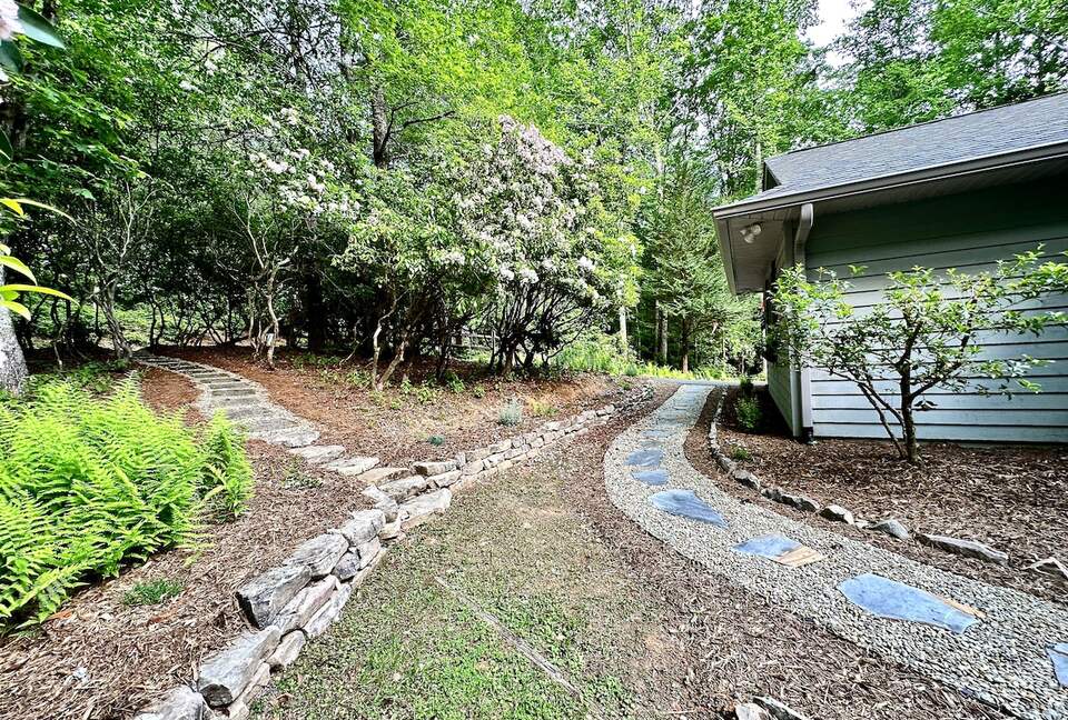 Wooded North Carolina Retreat with Creekside Trail - Brevard, North Carolina