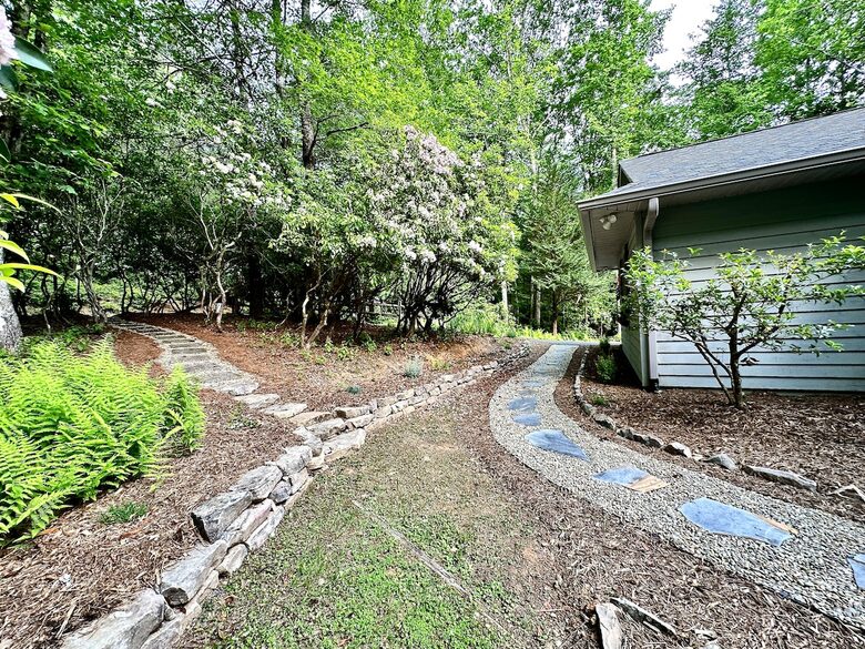 Wooded North Carolina Retreat with Creekside Trail - Brevard, North Carolina