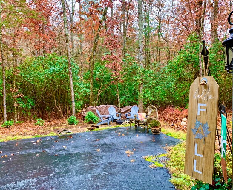 Wooded North Carolina Retreat with Creekside Trail - Brevard, North Carolina