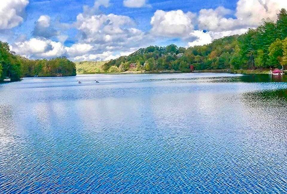 Wooded North Carolina Retreat with Creekside Trail - Brevard, North Carolina