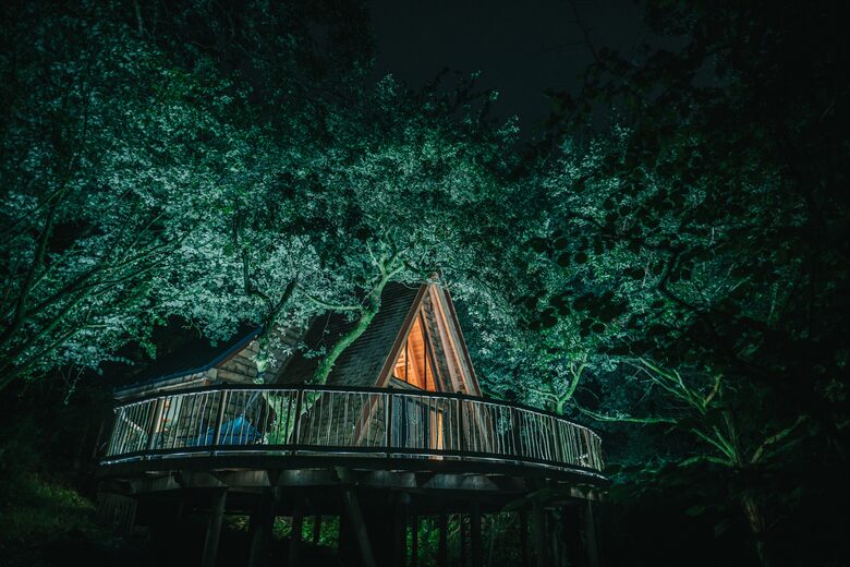 Treehouse at Night